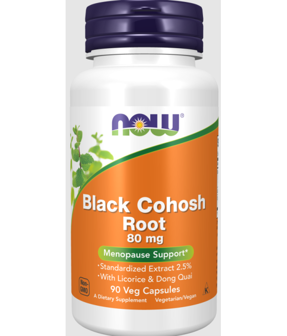 Black Cohosh Root, 80mg - 90 vcaps