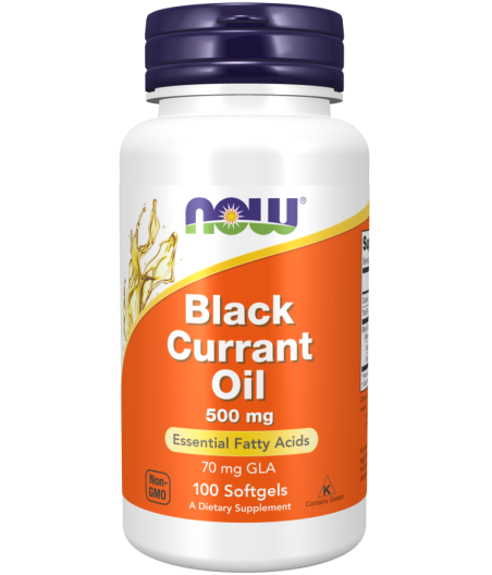 NOW Black Currant Oil, 500mg - 100 softgels