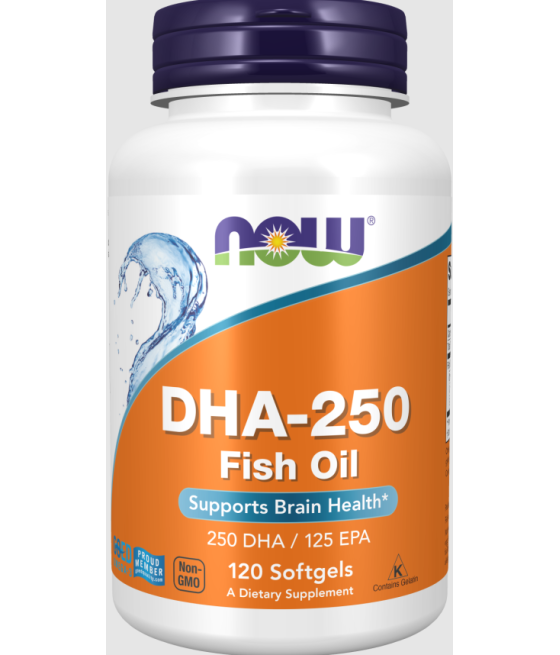 DHA-250, 250 DHA / 125 EPA - 120 softgels