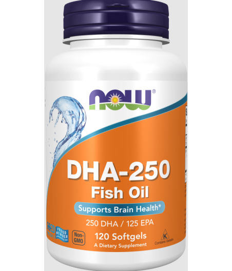 DHA-250, 250 DHA / 125 EPA — 120 мягких таблеток