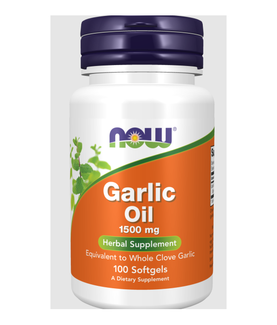 Garlic Oil, 1500mg - 100...