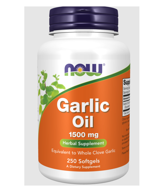 Garlic Oil, 1500mg - 250...