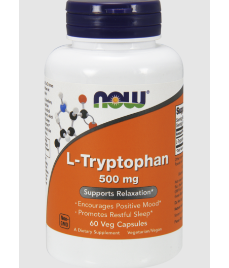 L-триптофан, 500 мг — 60 капсул