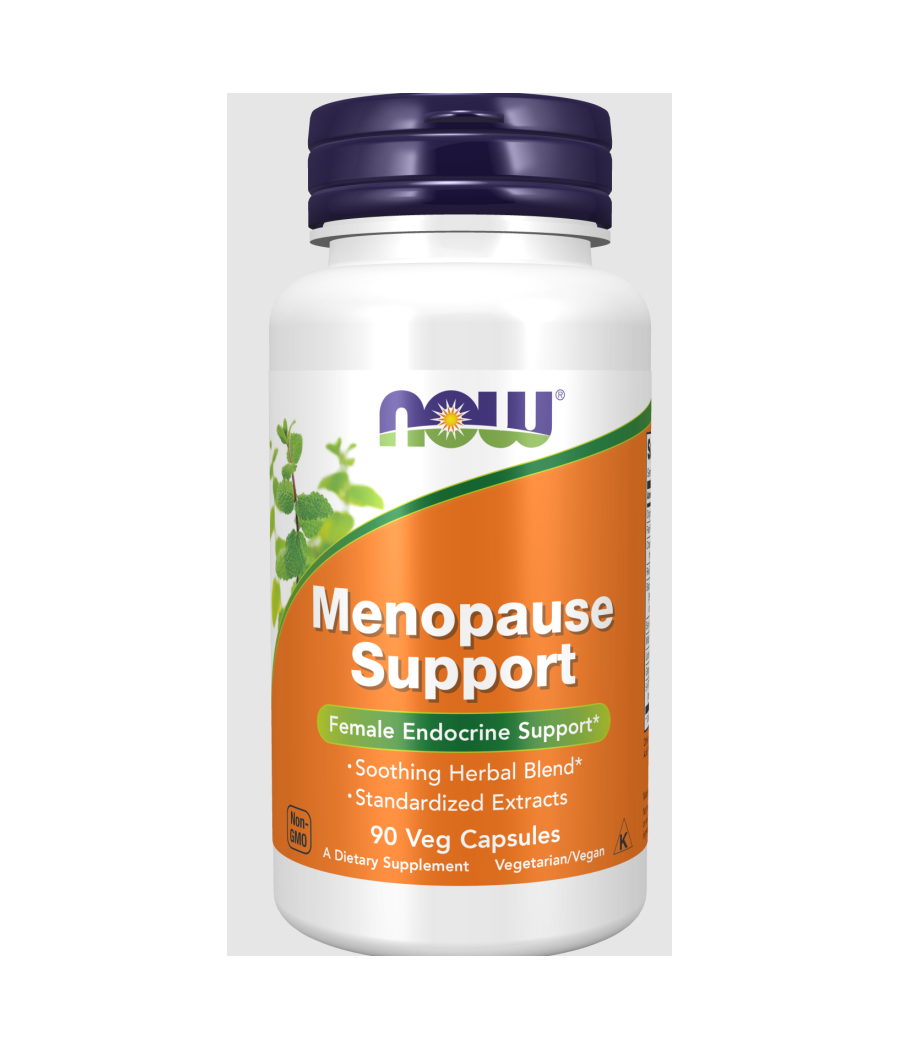 Menopause Support - 90 vcaps – low-calorie product from NOW, buy in Bombbar