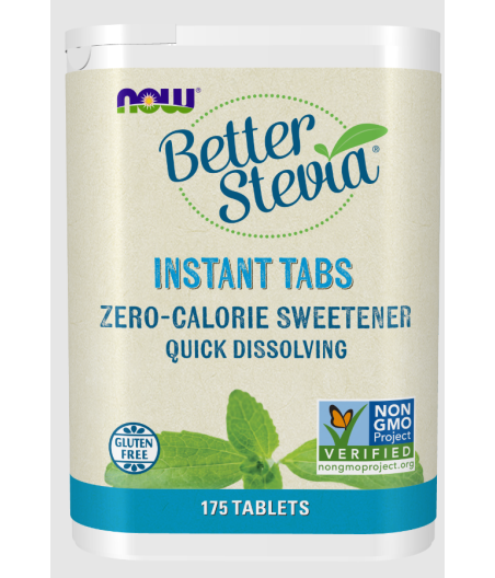 Better Stevia Instant Tabs kalorivaba magusaine "Now Foods", 175 tab