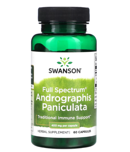 Full Spectrum Andrographis Paniculata, 400mg - 60 caps