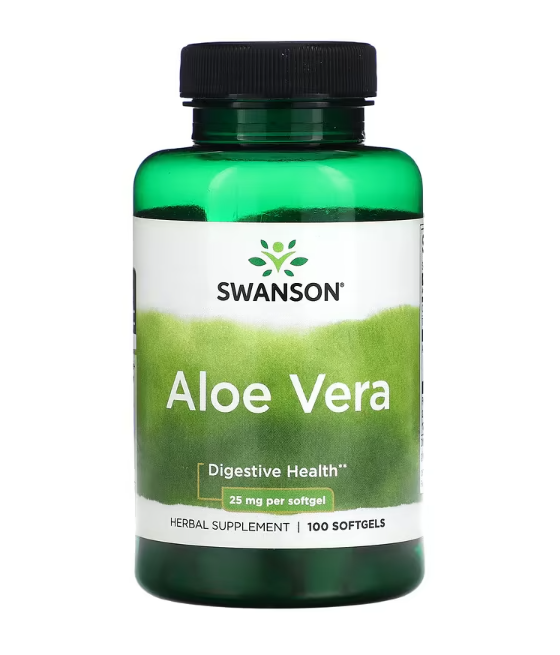Aloe Vera, 25mg - 100 softgels