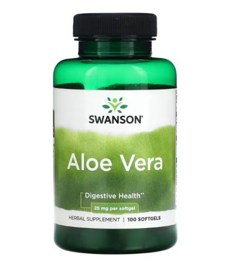 Aloe Vera, 25mg - 100 softgels