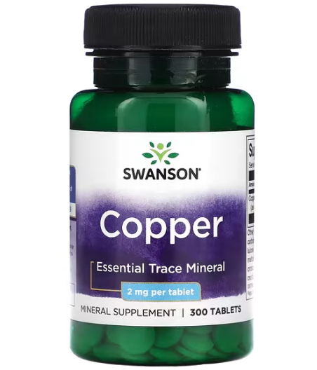 Copper, 2mg - 300 tablets