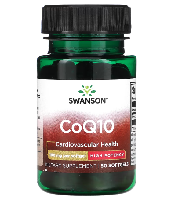 CoQ10, 100 мг — 50 мягких...