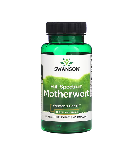 SWANSON Full Spectrum Motherwort, 400mg - 60 caps