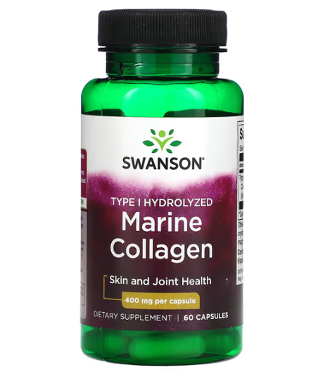 Type I Hydrolyzed Marine Collagen - 60 caps