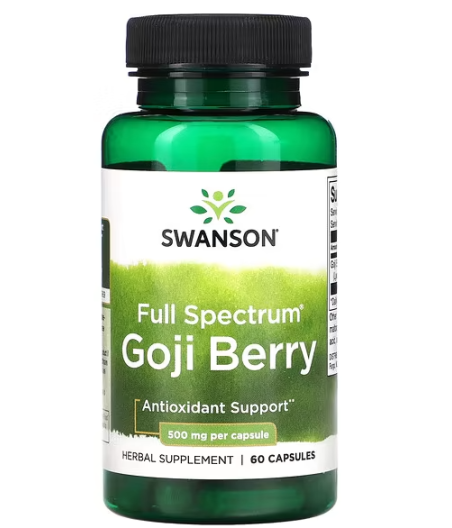 Full Spectrum Goji Berry, 500mg - 60 caps