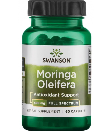 Moringa Oleifera, 400 mg, Swanson, 60 kapslit