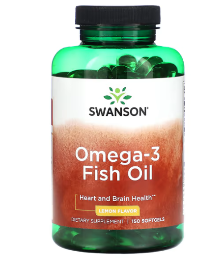 Oomega-3 kalaõli "Swanson", 150 pehmet kapslit