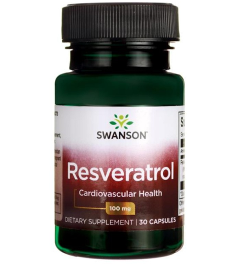 Resveratrol, 100mg - 30 caps