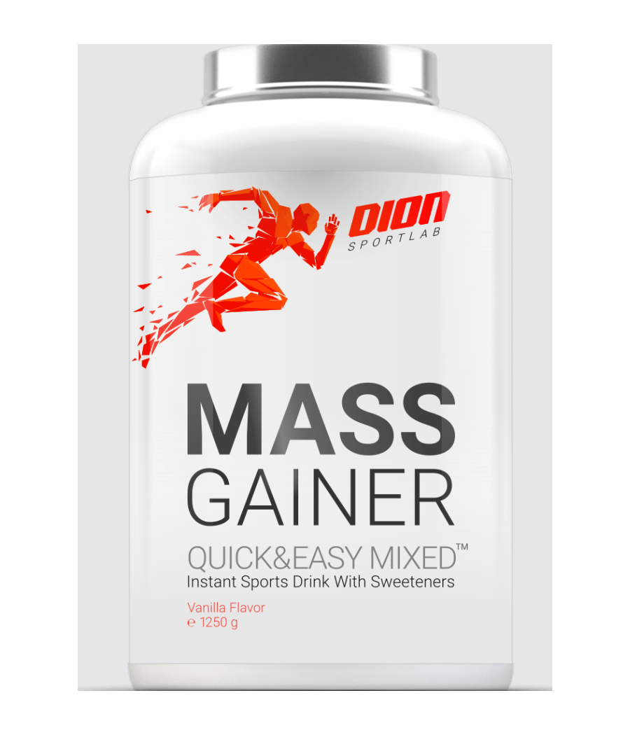 MASS GAINER Gainer for mass gain 1500gr – low-calorie product from DION Sportlab, buy in Bombbar