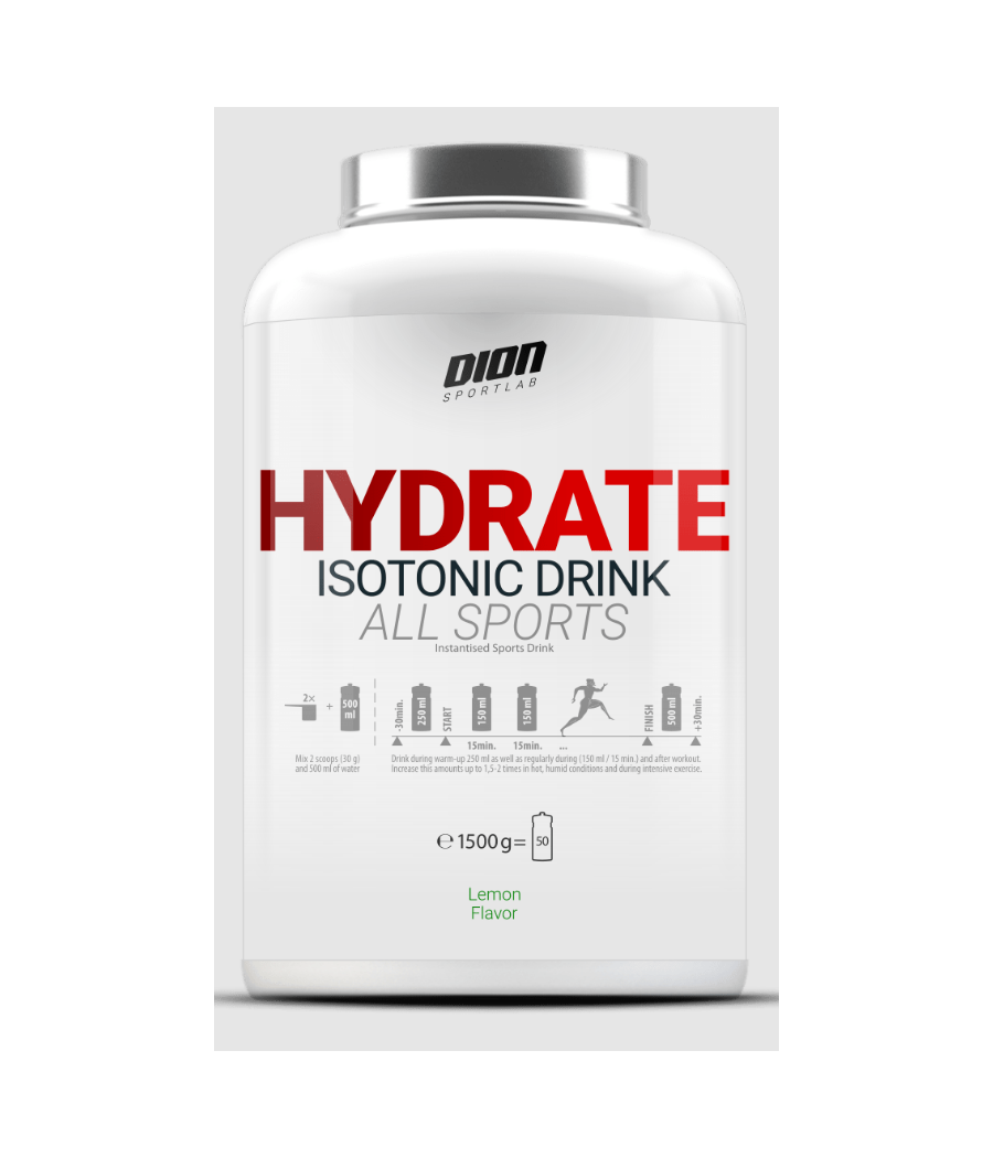 HYDRATE All-Sports grapefruit 600 gr – низкокалорийный продукт от DION Sportlab, купить в Bombbar