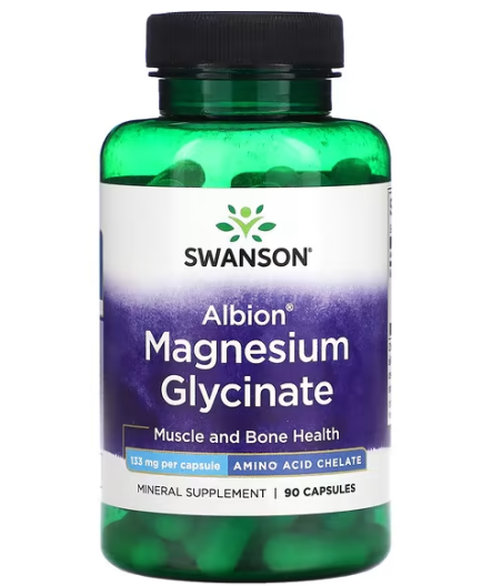 Albion Magnesium Glycinate, 133mg - 90 caps