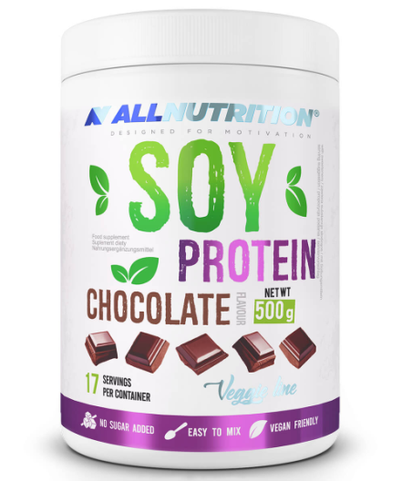 Protein "All Nutrition" SOY Protein, Chocolate, - 500 g