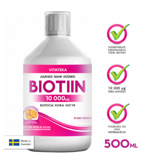 Biotin 10,000 micrograms...