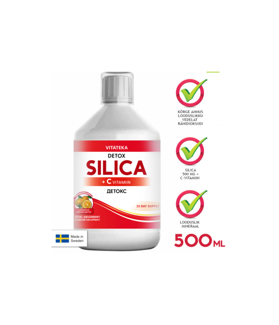 Silica 500mg 500ml  - VITATEKA – low-calorie product from VITATEKA, buy in Bombbar