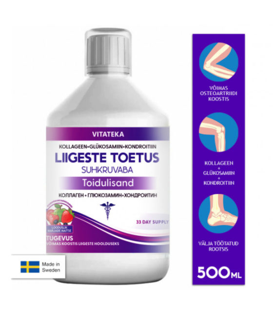 Liigeste toetus (suhkruvaba) "VITATEKA", 500 ml / EE