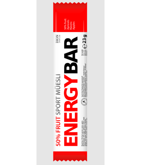 ENERGY BAR Lemon Fruit & cereal energy bar (50% fruits) 23 gr