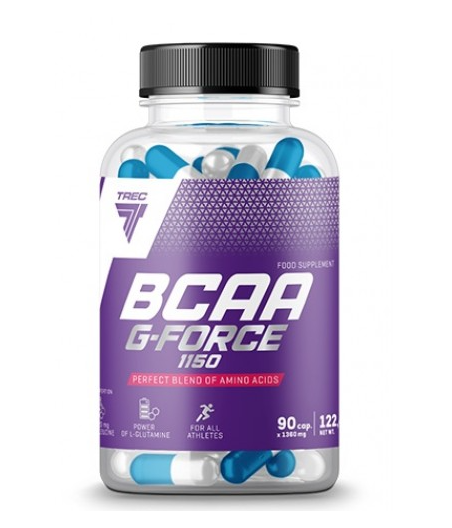 BCAA G-FORCE "TREC NUTRITION", 90 kapslit