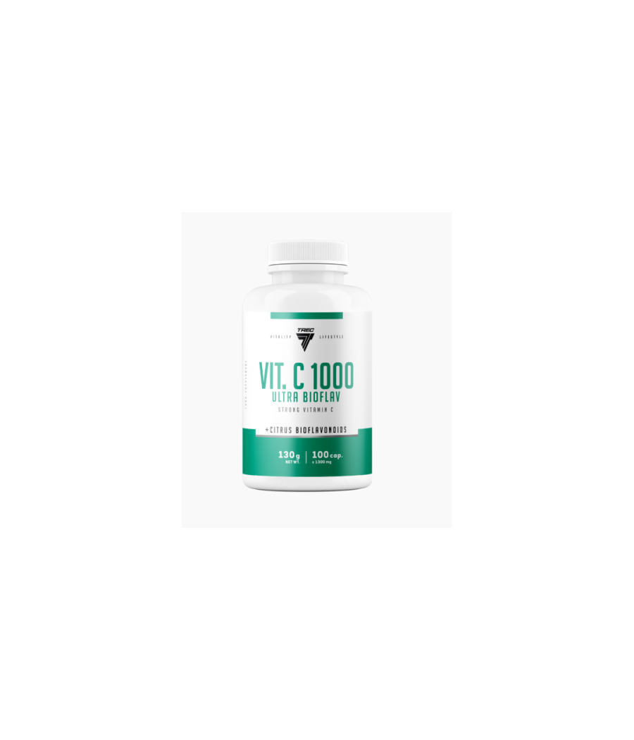 VIT. C 1000 ULTRA BIOFLAV  100cap – низкокалорийный продукт от TREC NUTRITION, купить в Bombbar