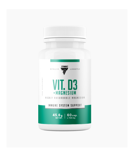 VIT. D3 + MAGNESIUM 60cap