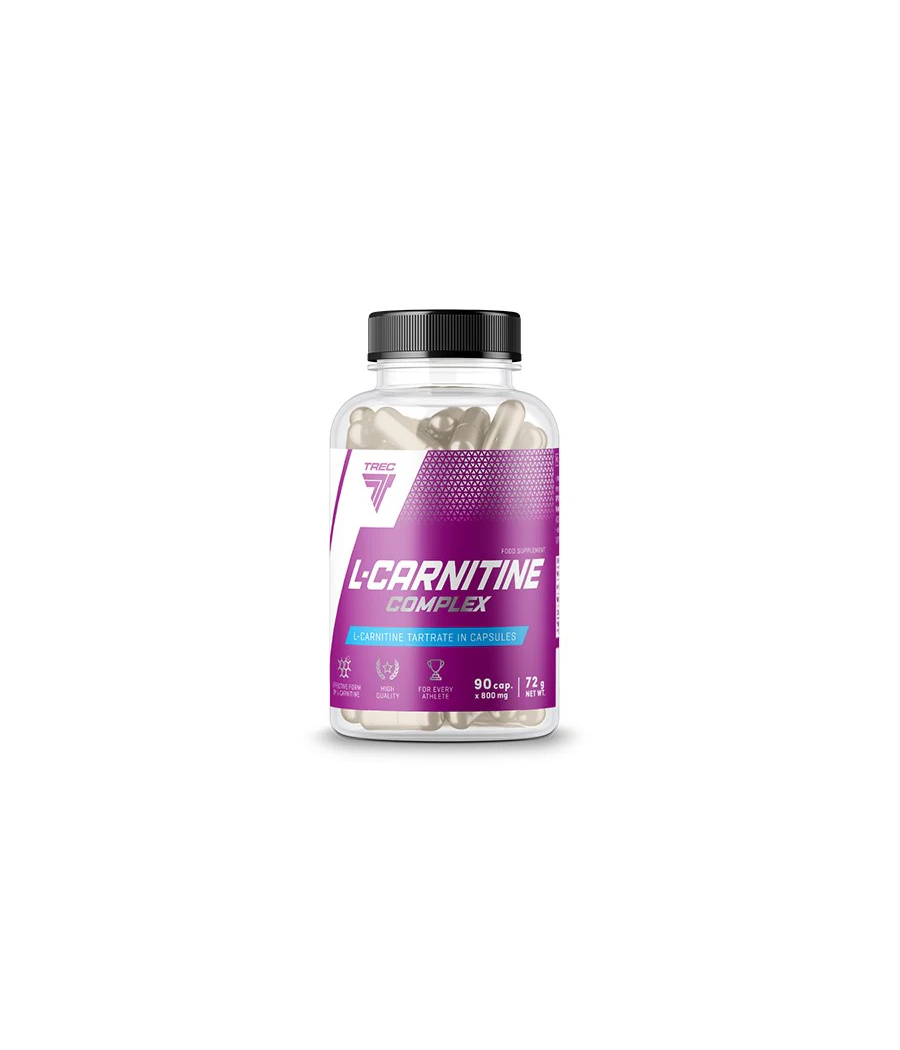 L-CARNITINE COMPLEX  90cap – low-calorie product from TREC NUTRITION, buy in Bombbar