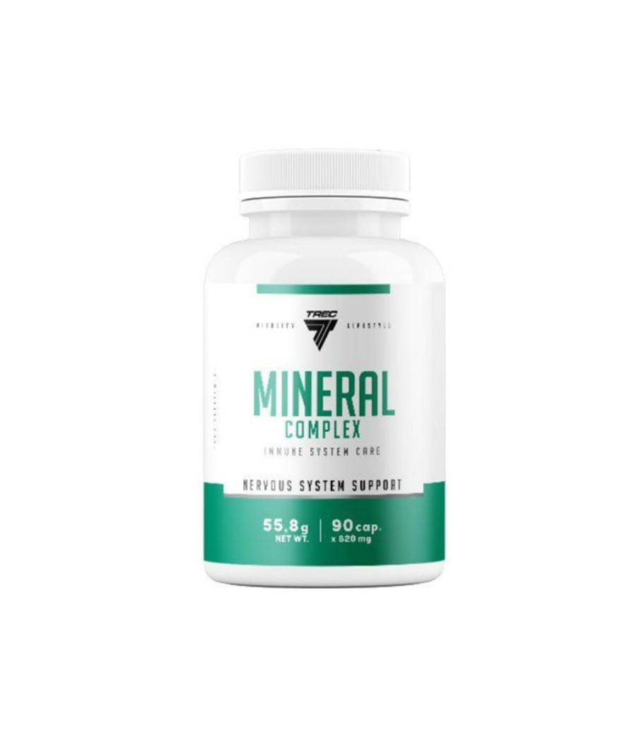 MINERAL COMPLEX 90cap – низкокалорийный продукт от TREC NUTRITION, купить в Bombbar