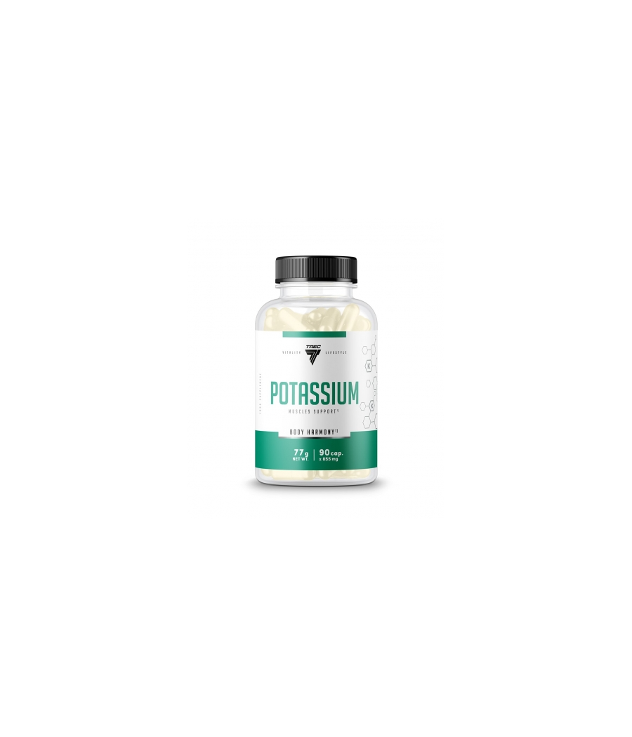 POTASSIUM 90cap – низкокалорийный продукт от TREC NUTRITION, купить в Bombbar