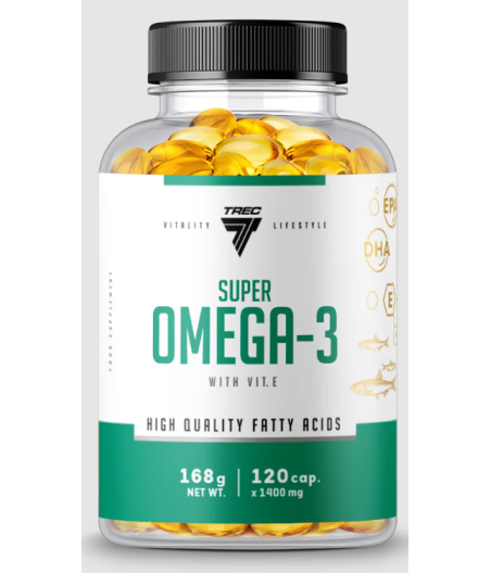 SUPER OMEGA-3 "TREC NUTRITION", 60 capsules / EE