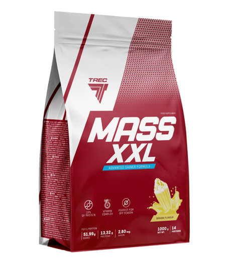 MASS XXL Banaan "TREC NUTRITION", 1000 g