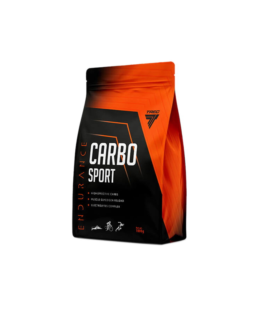 CARBO SPORT 1000g  LEMON – низкокалорийный продукт от TREC NUTRITION, купить в Bombbar