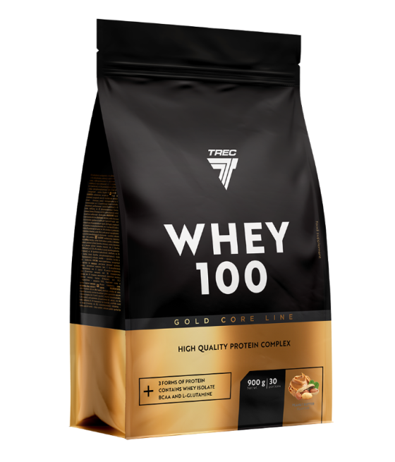 GOLD CORE WHEY 100  900g PEANUT BUTTER