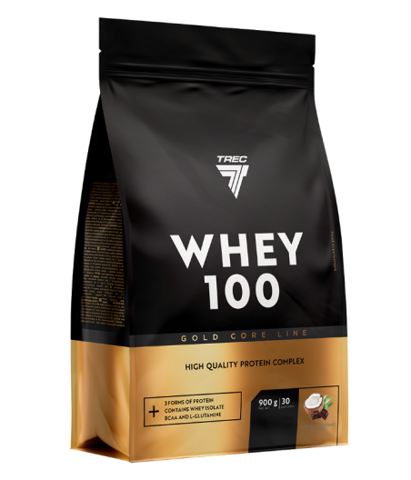 GOLD CORE WHEY 100  900g CHOCOLATE-COCONUT